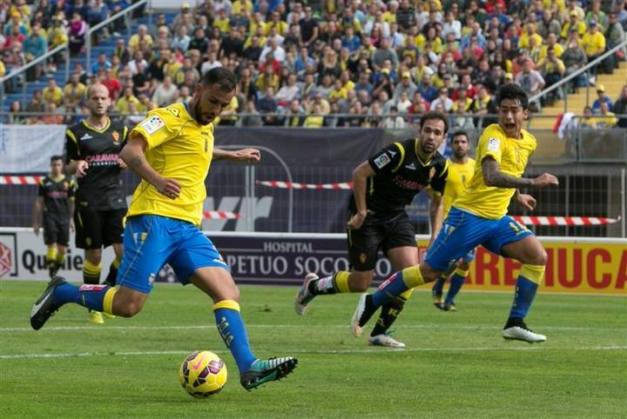 UD Las Palmas - Real Zaragoza (5-3), enero 2015